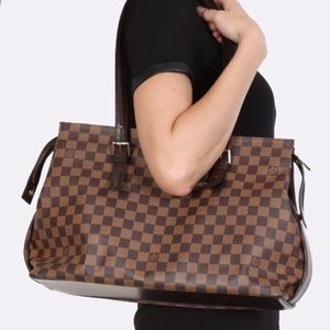 ✅ WORK  LARGE ZIPPER LOUIS VUITTON TOTE